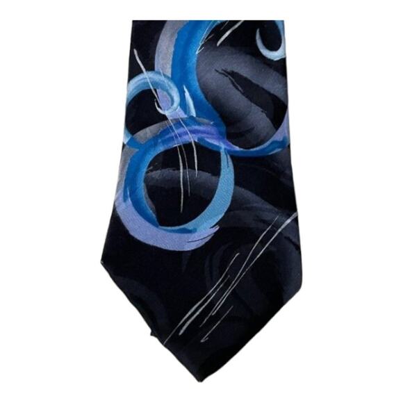 J. Garcia Clockworks, Collection 58, Silk Tie - Picture 1 of 4